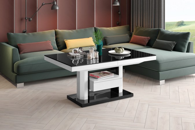 QUADRO MAX coffee table (high gloss/different colours)